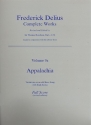 Complete Works  vol.9a Appalachia for mixed chorus and orchestra score