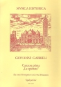 Canzon prima 