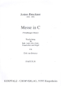 Windhaager Messe C-Dur fr Bass (Alt), Frauenchor und Orgel Partitur