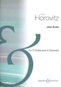 Jazz Suite: für 2 Flöten und 2 Klarinetten Partitur und Stimmen