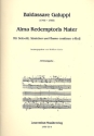 Alma redemptoris mater c-Moll fr Alt, Streicher und Bc Partitur