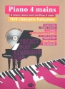 8 Chansons francaises (+CD): pour piano  4 mains partition