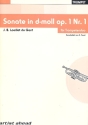 Sonate d-Moll op.1,1  fr 2 Trompeten Spielpartitur