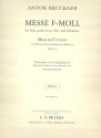 Messe f-Moll WAB28 fr Soli, Chor und Orchester Violine 1