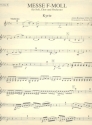 Messe f-Moll WAB28 fr Soli, Chor und Orchester Violine 2