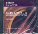 Examination Pieces and Exercises 2010-2015 Grades 6-8 - for guitar CD