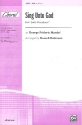 Sing unto God for female chorus and piano chorus score