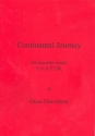 Continental Journey for 6 recorders (SAATTB) score and parts
