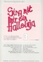 Sing mit mir ein Halleluja Band 3 fr gem Chor und Instrumente Chorpartitur