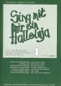 Sing mit mir ein Halleluja Band 4 fr gem Chor und Instrumente Chorpartitur