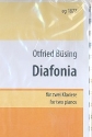 Diafonia fr 2 Klaviere 2 Spielpartituren