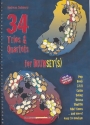 34 Trios und Quartette (+CD) fr Schlagzeug