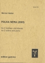 Polka nera fr 2 Violinen und Klavier Stimmen