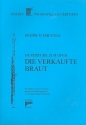 Ouvertre zu Die verkaufte Braut fr Pikkolo und 4 Flten Partitur und Stimmen