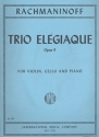 Trio elgiaque op.9 for violin, cello and piano parts