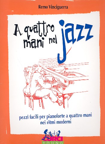 A 4 mani nel Jazz: per pianoforte a 4 mani partitura