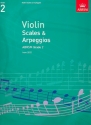 Scales and Arpeggios Grade 2 (2012) for violin
