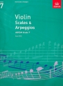 Scales and Arpeggios Grade 7 (2012) for violin