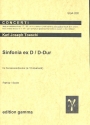 Sinfonia ex D D-Dur fr Kammerorchester Partitur