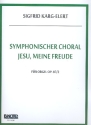 Jesu meine Freude op. 87,2 fr Orgel