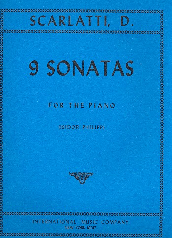 9 Sonatas for piano