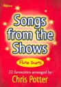 Songs from the Shows: for 2 flutes score