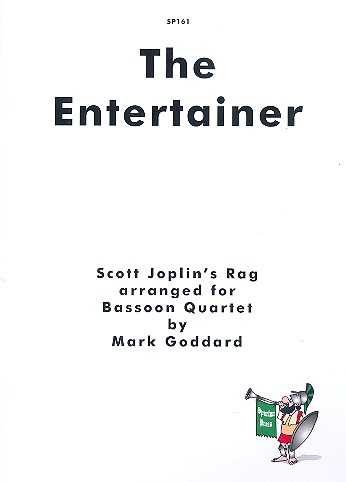 The Entertainer for 4 bassoons score and parts