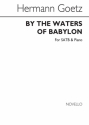 By the Waters of Babylon for mixed chorus and piano score