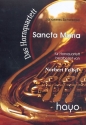 Sancta Maria fr 4 Hrner Partitur und Stimmen