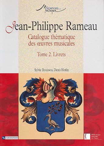 Jean-Philippe Rameau catalogue thmatique des oeuvres musicales vol.2