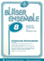 3 bekannte Kirchenlieder fr Blser-Ensemble Partitur und Stimmen