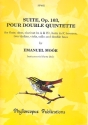 Suite op.103 for flute, oboe, clarinet, horn in F, bassoon, 2 violins, viola, vello and double bass parts