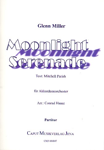 Moonlight Serenade fr Akkordeonorchester Partitur