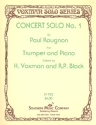 Concert solo no.1 for trumpet and piano