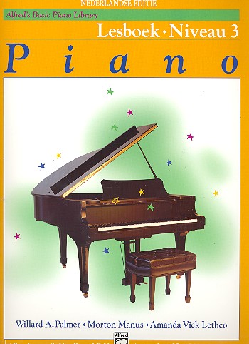 Alfred's basic Piano Library - Lesboek niveau 3 voor piano (nl)