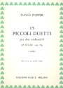 15 piccoli duetti op.76 per 2 violoncelli partitura