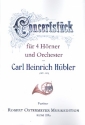 Concertstck fr 4 Hrner und Orchester Partitur