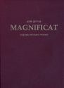 Magnificat for soprano, mixed chorus and chamber orchestra score,  cloth-bound