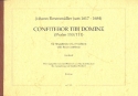 Confitebor tibi Domine fr Sopran, 2 Violinen und Bc Partitur