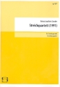 Streichquartett (1991) Partitur und Stimmen