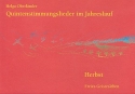 Quintenstimmungslieder im Jahreslauf - Herbst Liederbuch