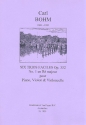 Trio facile en r majeur op.352,1 pour violon, violoncelle et piano parties