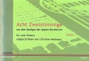 8 Zweistimmige aus dem Spielgut der Aigner-Musikanten fr 2 Zithern 2 Stimmen