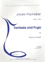 Fantasia und Fuge c-Moll fr 4 Posaunen Stimmen