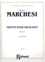 24 Vocalises op.3 for soprano and piano