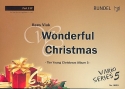 Wonderful Christmas fr 5 Blser (Ensemble) 2. Stimme in B (Trompete, Flgelhorn, Klarinette)