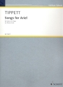 Songs for Ariel for voice and piano (harpsichord)