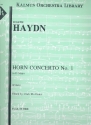 Concerto in D Major no.1 Hob.VIId:3 for horn and orchestra score