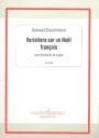 Variations sur un Noel pour hautbois et orgue