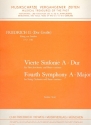 Sinfonie A-Dur Nr.4 fr Streichorchester und Bc Partitur